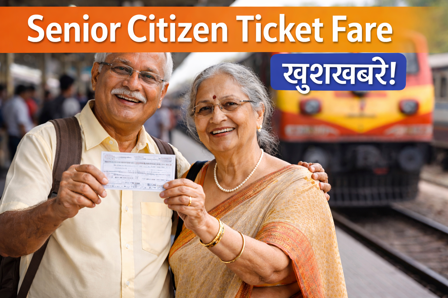 senior citizens train fares
