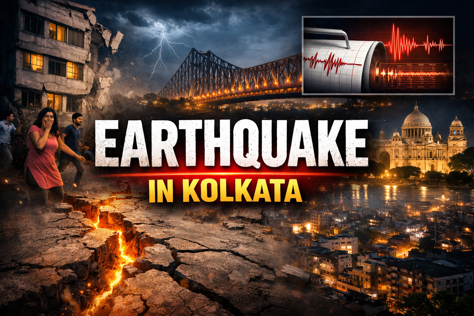 earthquake kolkata